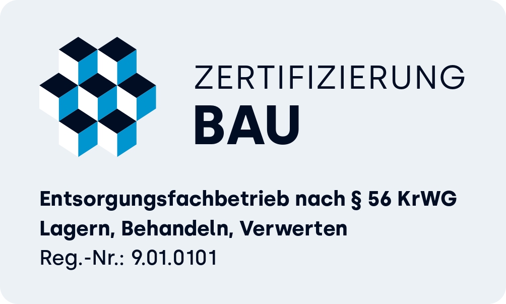 Certificate from BAU